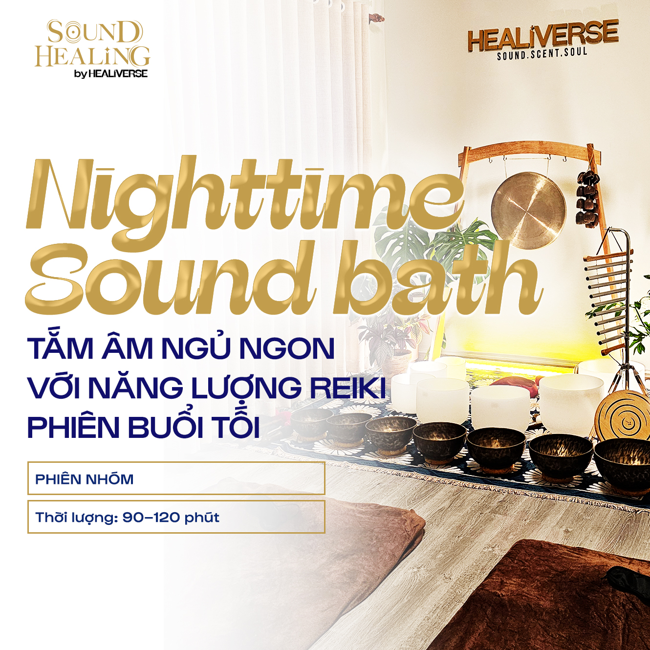 Nighttime Sound Bath – Tắm âm buổi tối (Public Group)